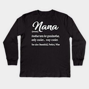 Nana Kids Long Sleeve T-Shirt